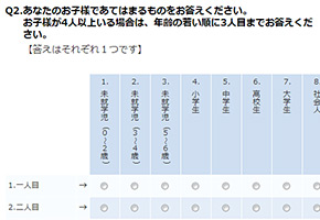 第4回：乳幼児・小学生などの子供がいる家庭を絞り込むには？